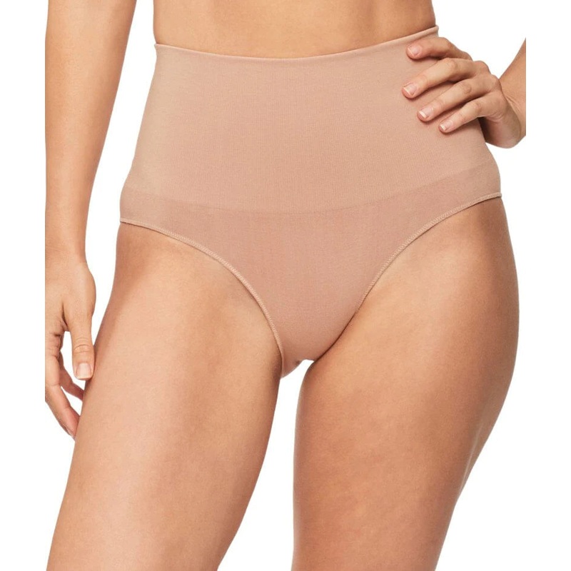 Nancy Ganz Bamboo Essentials Waisted Brief – Mahogany S