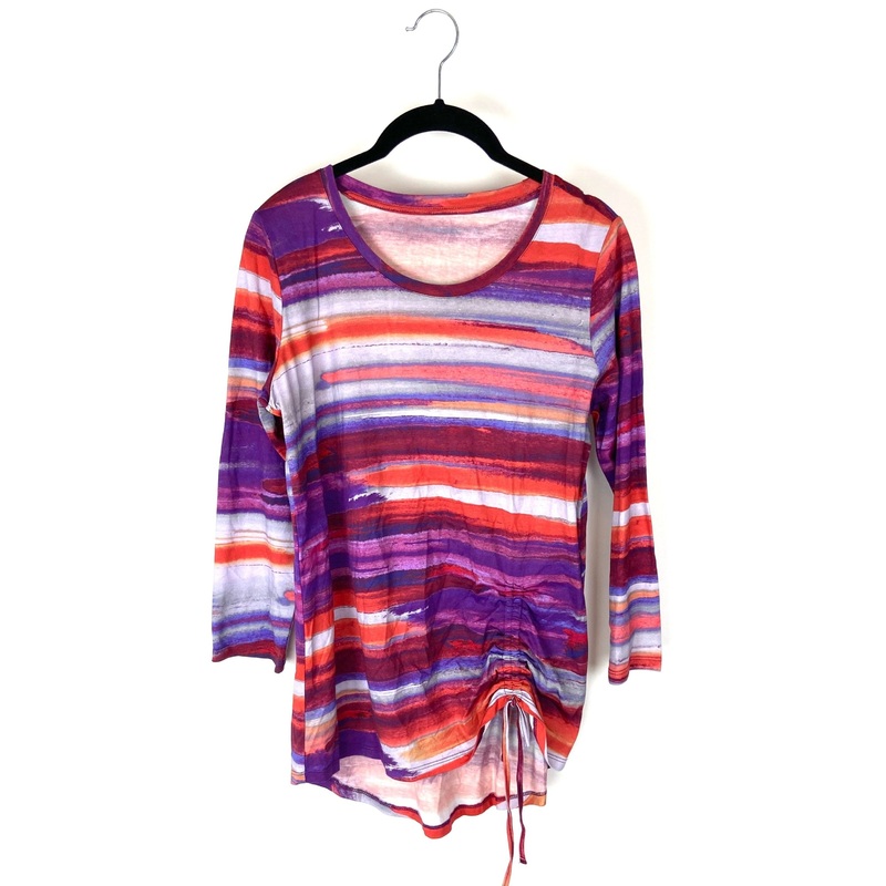 Striped 3/4 Sleeve Top – Size 2-4