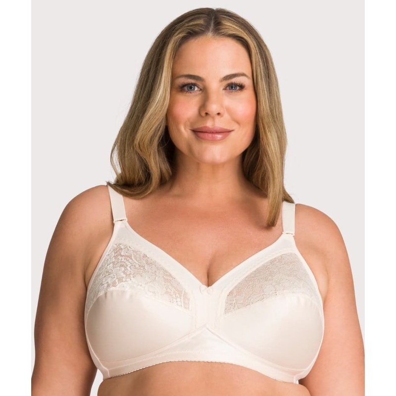 Triumph Kiss of Cotton Wire-free Bra – Fresh Powder 34B