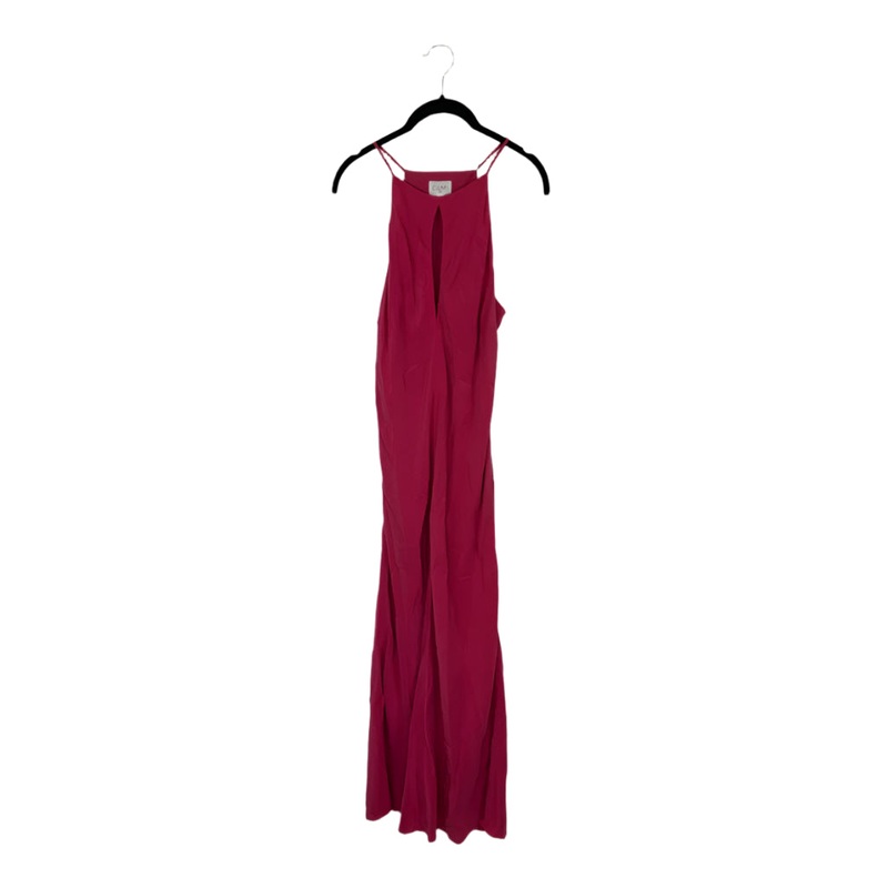 Hot Pink Mock Neck Dress – Small