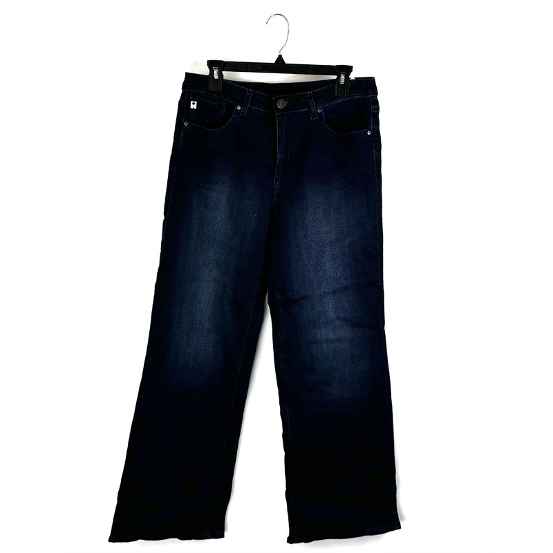 Indigo Blue Wide Leg Jeans – Size 12