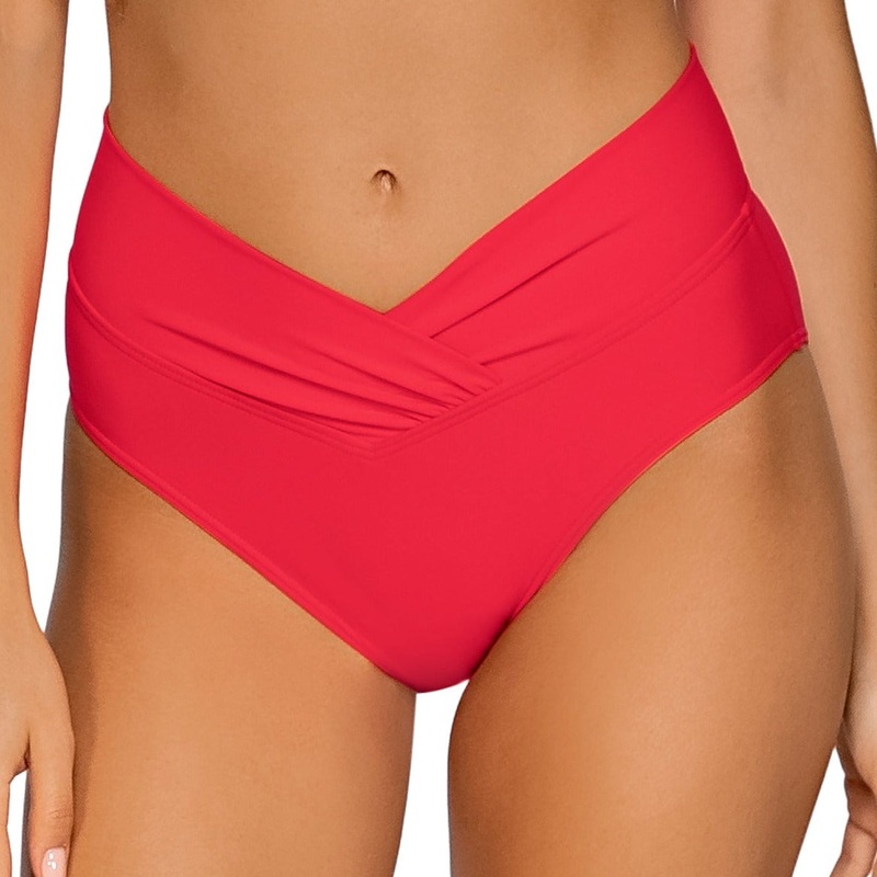 Summer Lovin V-Front – 31B – Geranium RED S