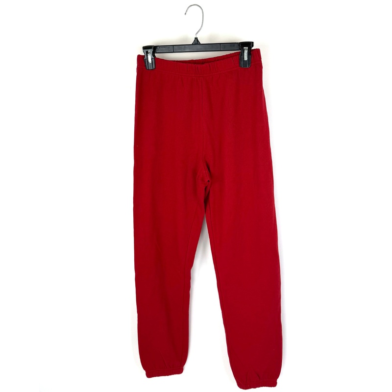 Comfy Red Joggers – Size 4/6