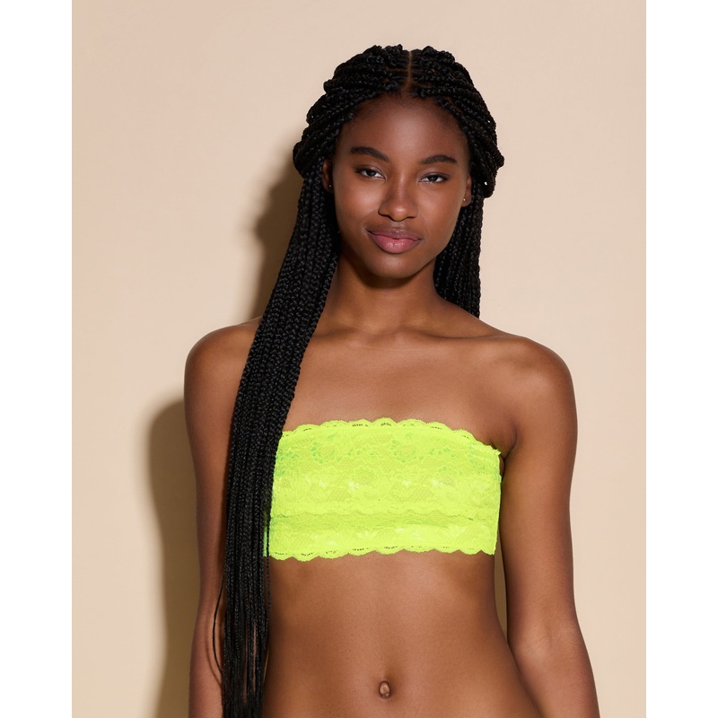 Reggiseno A Fascia Flirtie Neon Yellow P