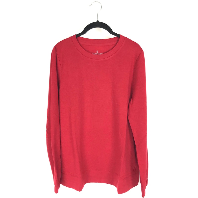 Deep Red Long Sleeve Top- Small