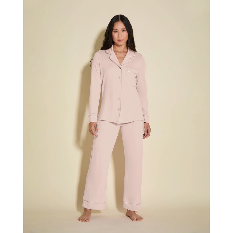 Pigiama Petite Con Top A Maniche Lunghe E Pantaloni Pink Lilly/Pink Lilly PS