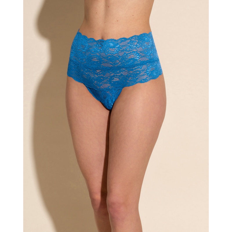 Tanga De Talle Alto Udaipur Blue S/M
