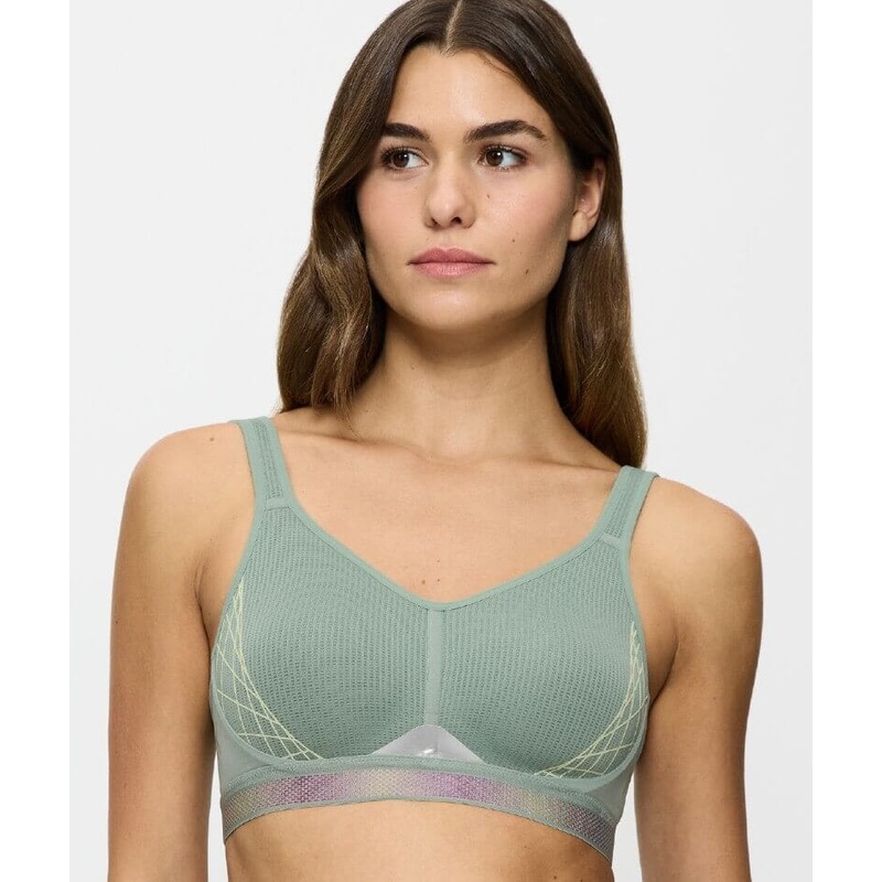 Triumph Triaction Cardio Flow Wire-free Sports Bra – Absinthe 34C
