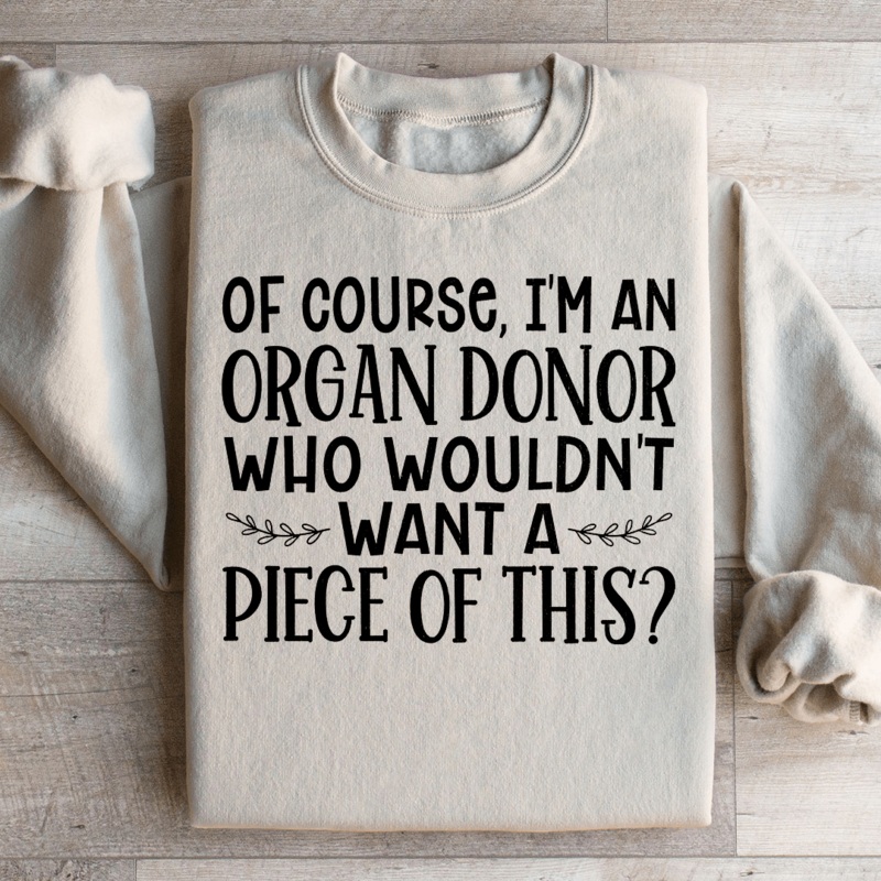 Who Wouldn’t Want A Piece Of This Sweatshirt Black S