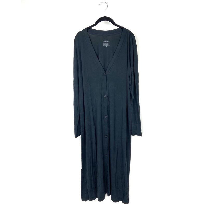 Black Long Sleeve Cardigan – Size 6/8