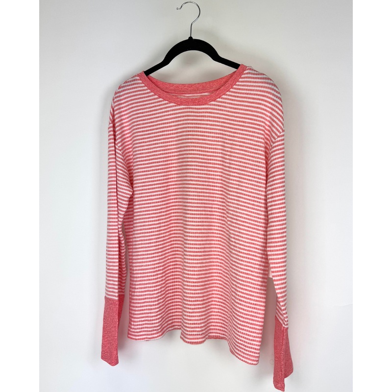 Coral Fleece Loungewear Set – Small
