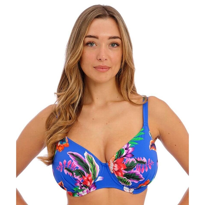 Fantasie Swim Halkidiki Underwire Gathered Full Cup Bikini Top – Ultramarine 40H