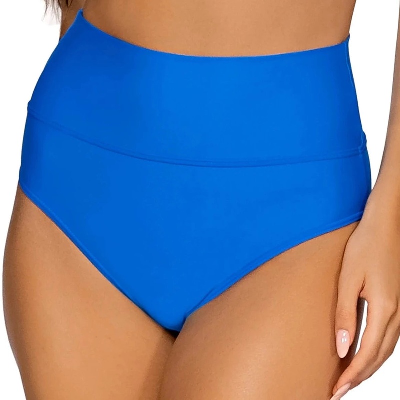 Hannah High Waist – 33B – Electric Blue BLUE XS