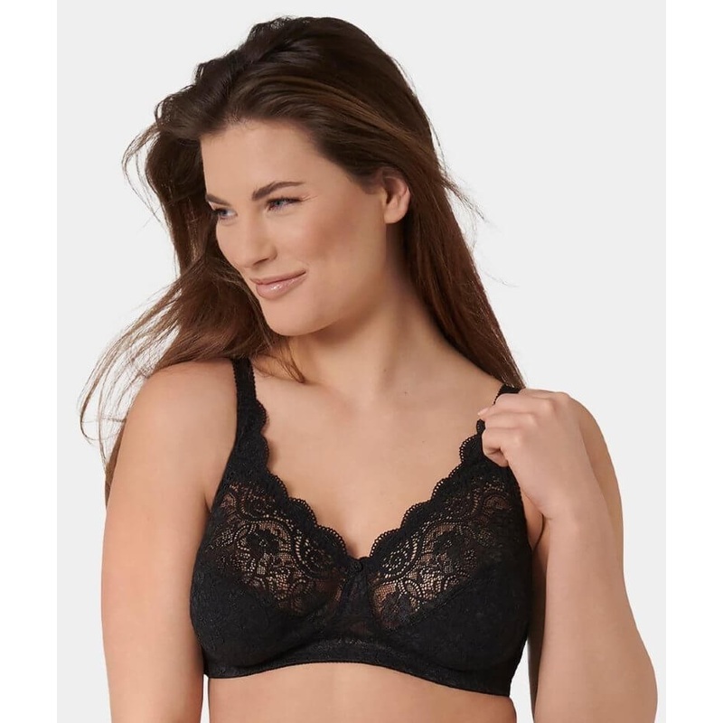 Triumph Amourette 300 Wire-Free Bra – Black 32B