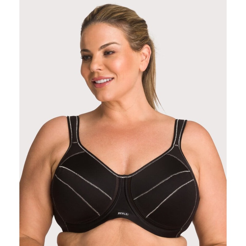Berlei Full Support Sport Underwire Bra – Black 38K