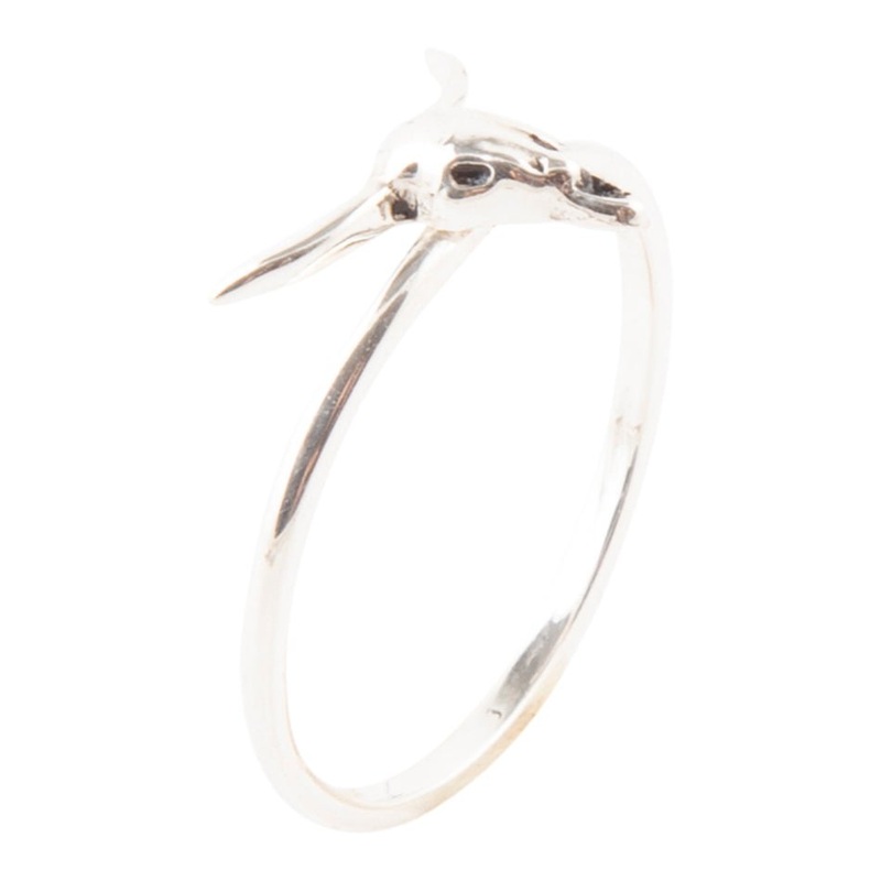 Dainty Longhorn Ring 6