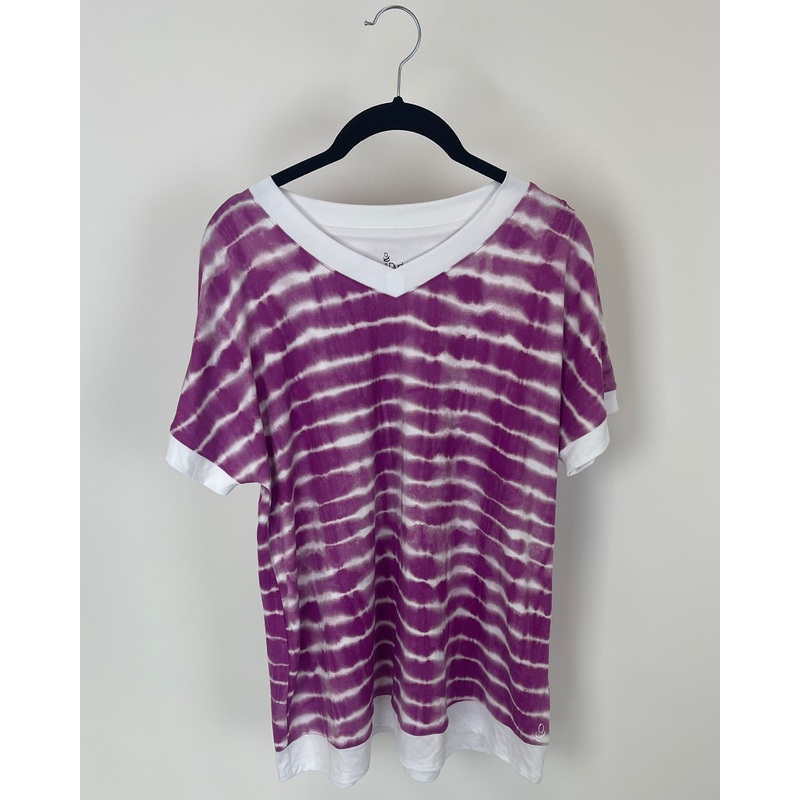 Purple Tie Dye Lounge Shirt – Size 6/8