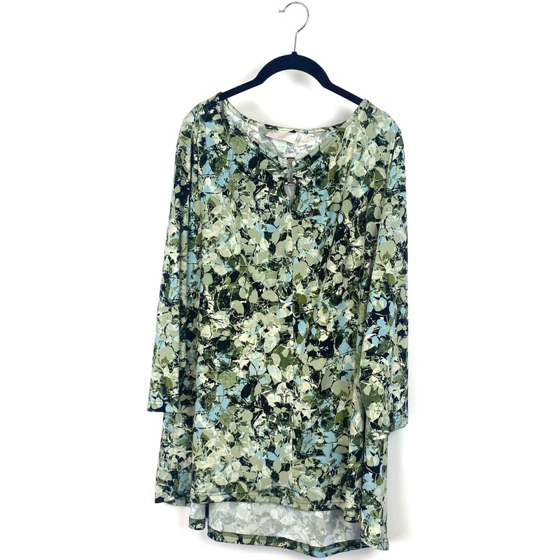 Green Quarter Sleeve Top – Large/ Extra Large Large