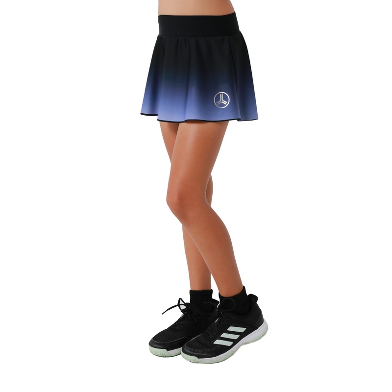 SPEED GIRLS NERO ULTRACOLOR FLOUNCE TENNIS SKIRT – NERO VIOLET NERO VIOLET XXS