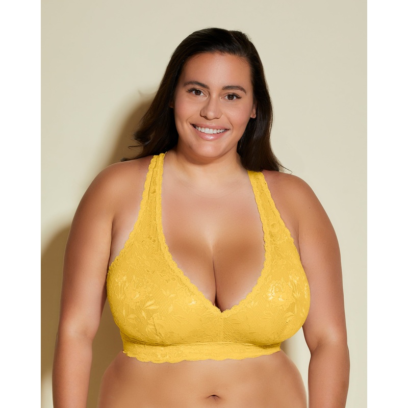 Ultra Curvy Racie Racerback Bralette Serengeti Sun XS