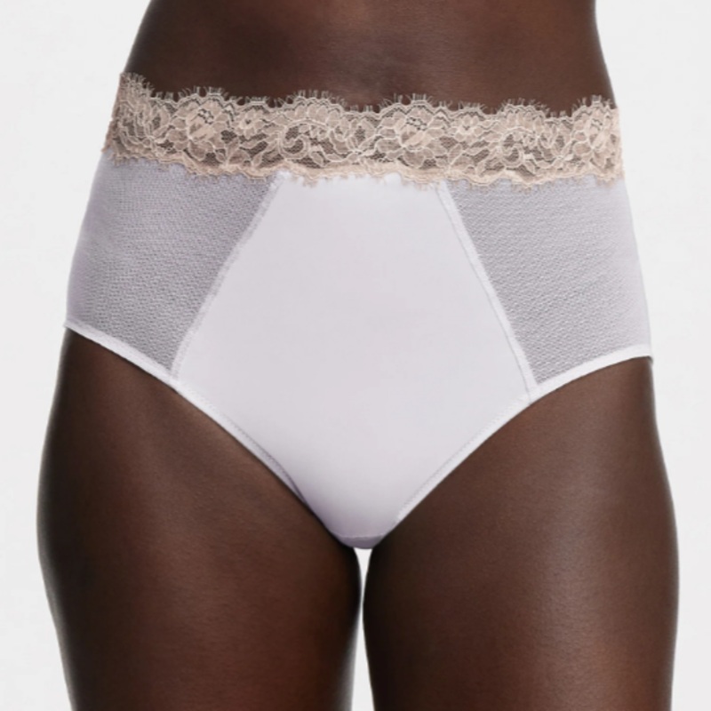 Entice High Waisted Brief – 378240 WHITE S