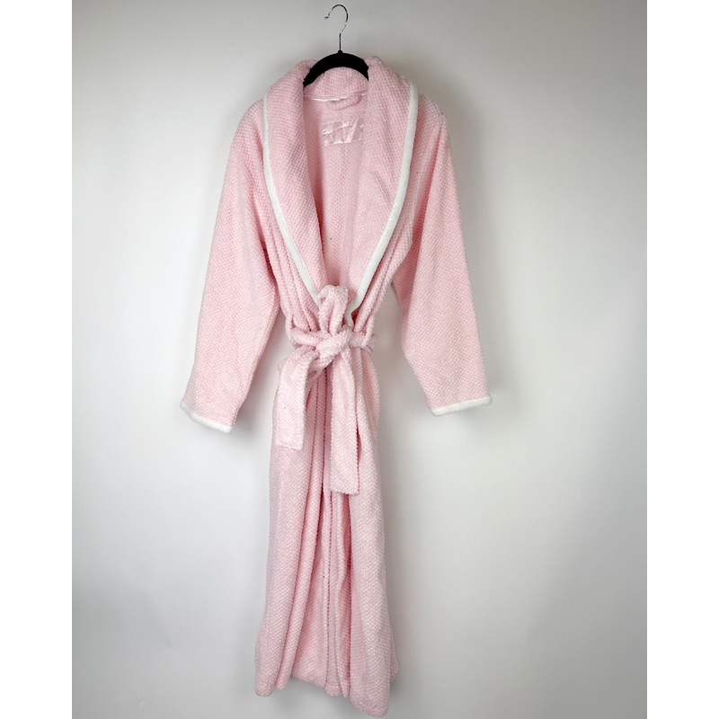 Baby Pink Texture Robe – Small