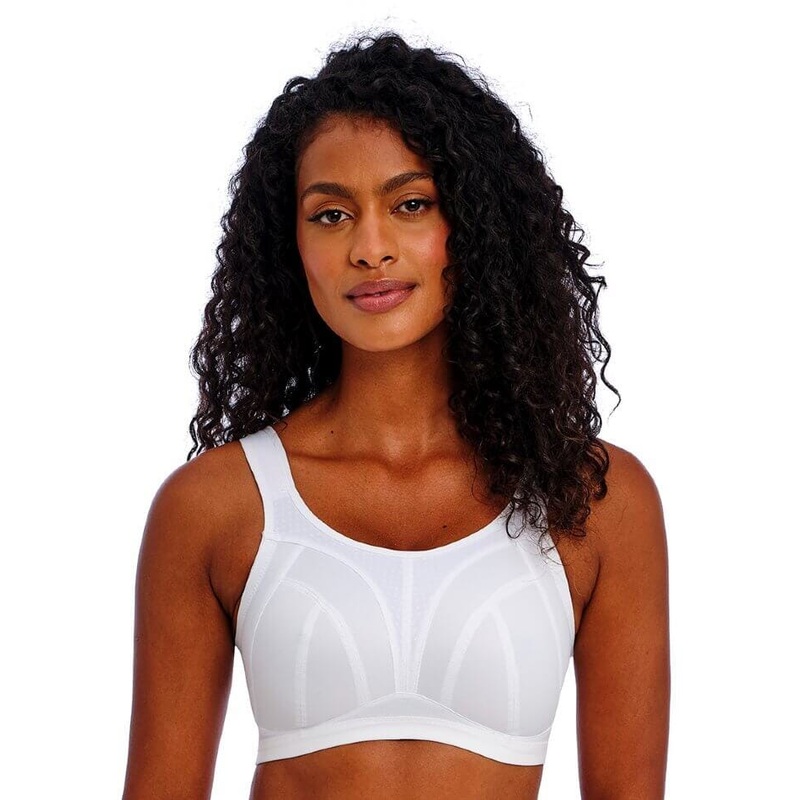 Freya Active Dynamic Wire-free Sports Bra – White 28D