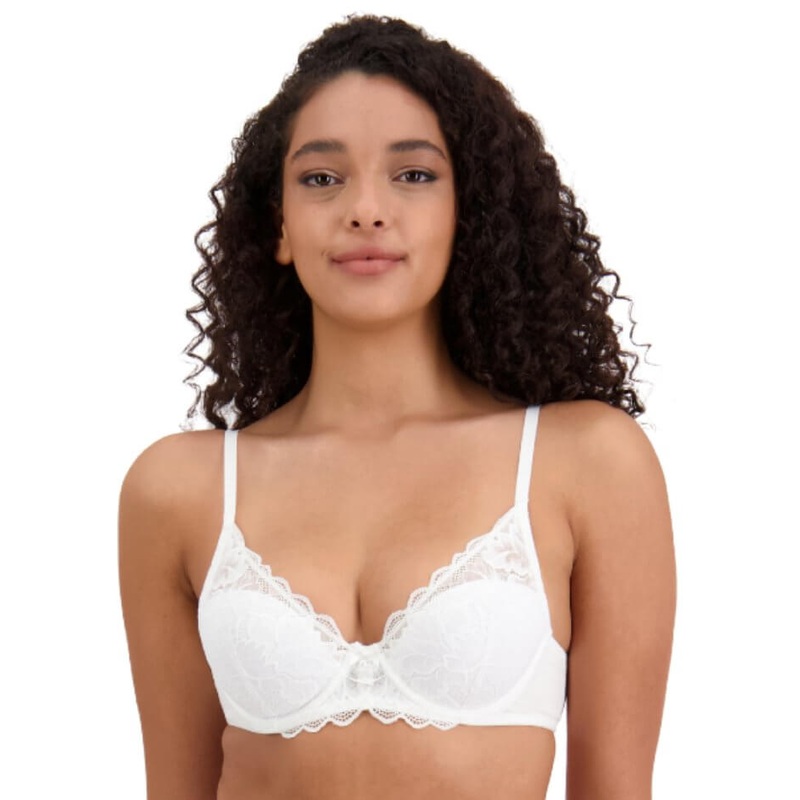 Bendon Embrace Full Coverage Contour Bra – White 32A