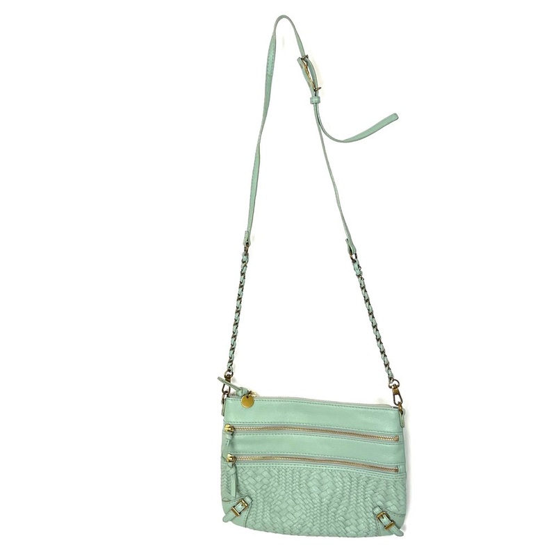The Sak Mint Green Crossbody Bag