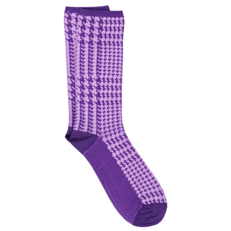 Gwen Purple Cashmere Socks Purple One Size