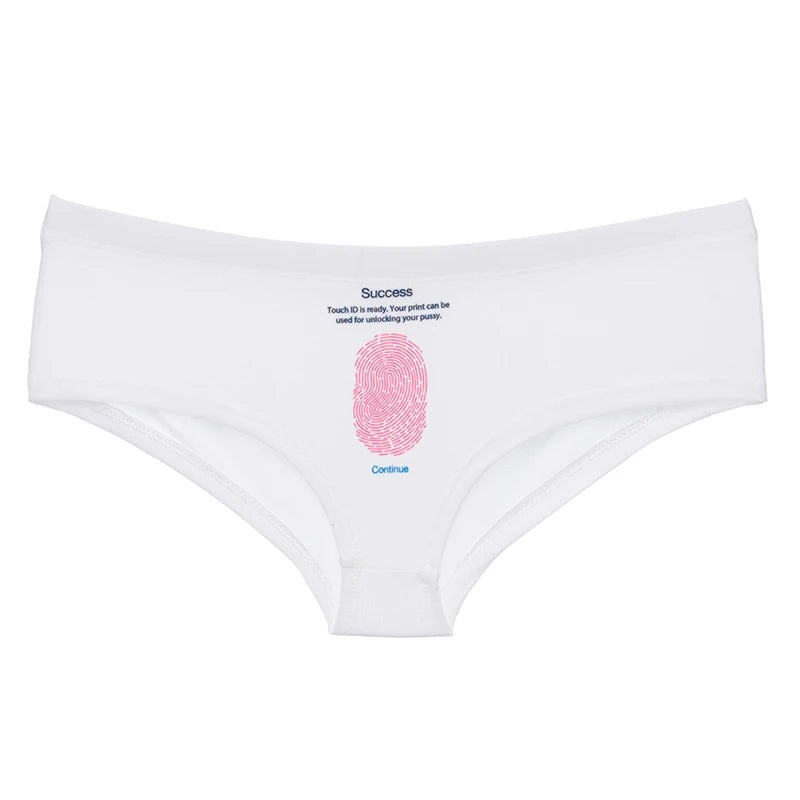 Touch Id To Enter Panty One Size