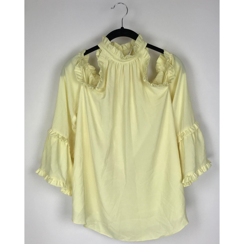 Yellow Long Sleeve Top – Small