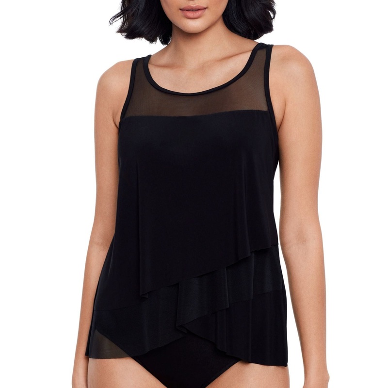 Illusionists Mirage Tankini – 6518741DD BLACK 10