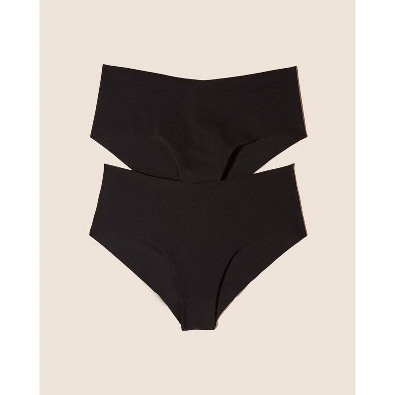 2 Pack Boyshort Black S