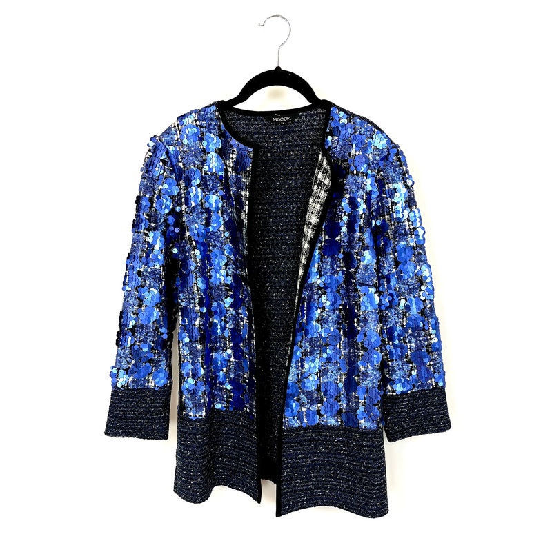 Blue Sequin Jacket – Size 2-4