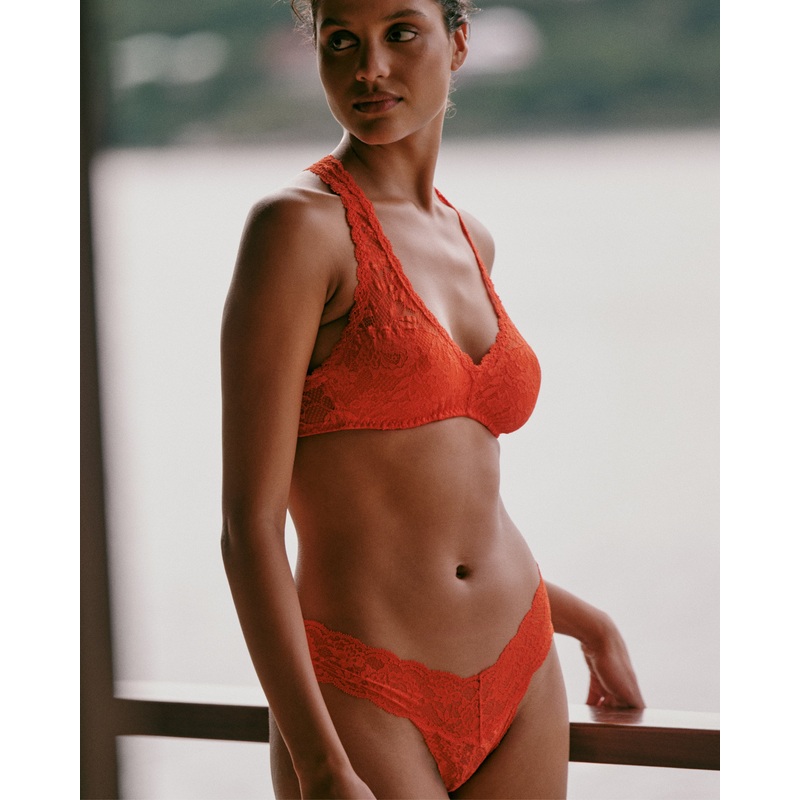 Cutie – Tanga De Tiro Bajo Sicilian Orange Talla nica