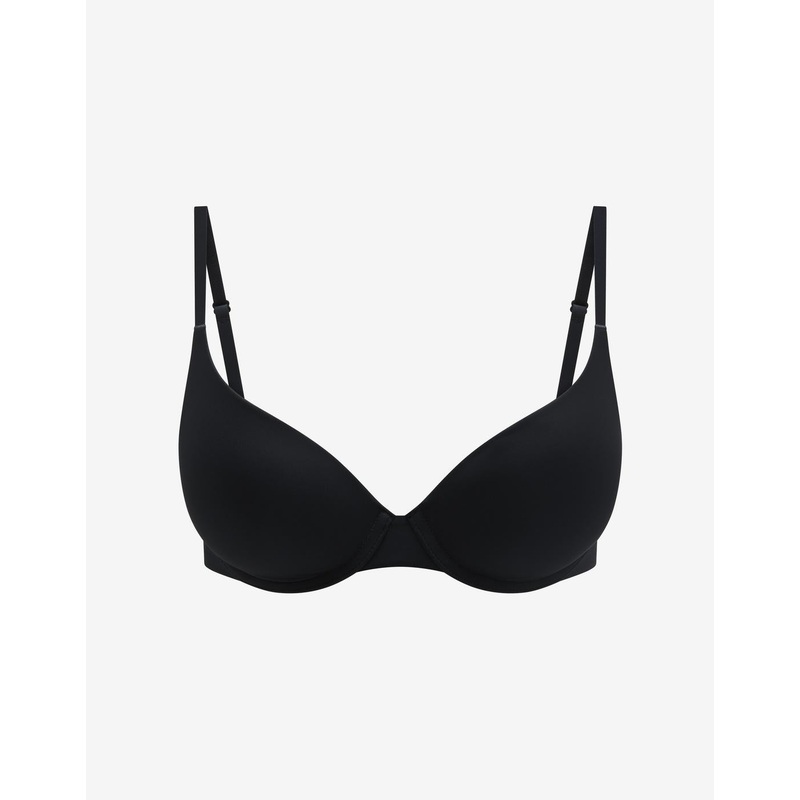 Zero Edge Push-Up Bra black 30B