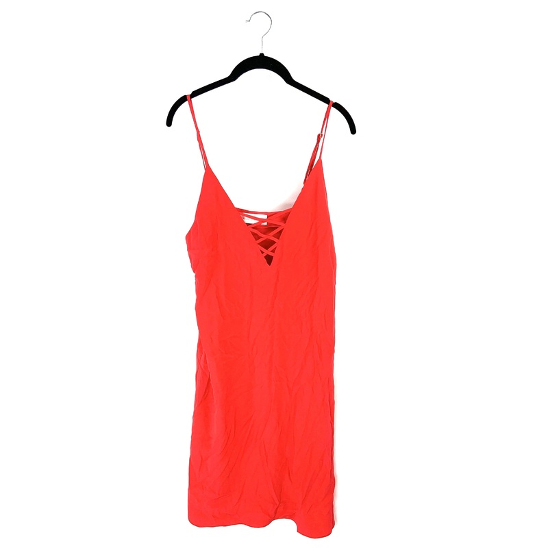 Red Criss Cross Dress – Small
