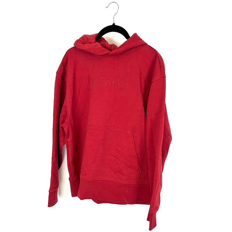 Maroon Logo Hoodie – Small