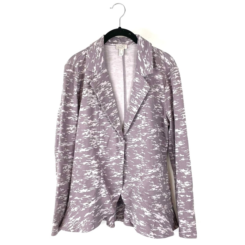 Purple Camo Blazer – Size 6-8
