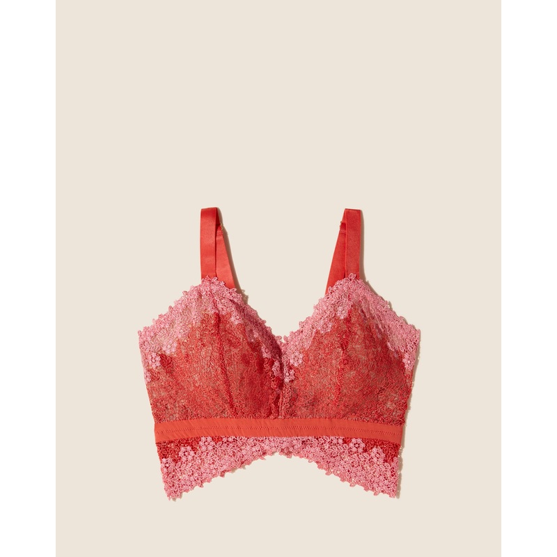 Bralette A Corpetto Curvy Rossa/Quartz Pink XS