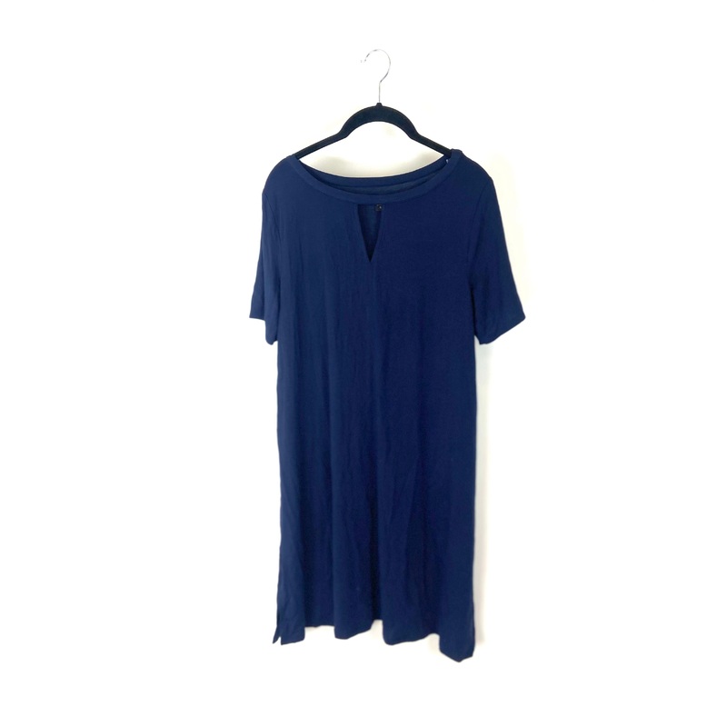 Navy Blue Lounge Dress – Small