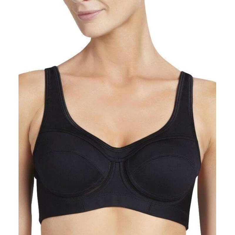 Bendon First Generation Underwire Sports Bra – Black 32C