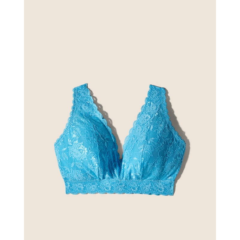 Bralette A Corsetto Ultra Curvy Constance Blue XS