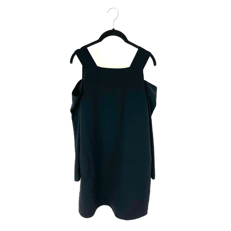 Black Cold Shoulder Dress – Size 4-6