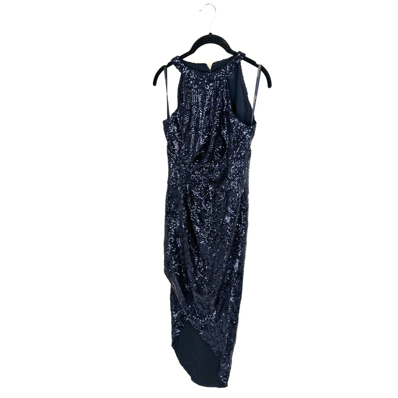 Navy Sequin Dress – Size 4