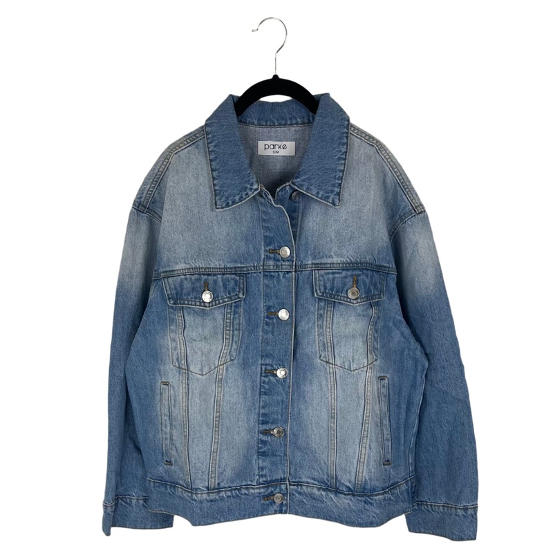 Blue Denim Jean Jacket – Extra Small Extra Small