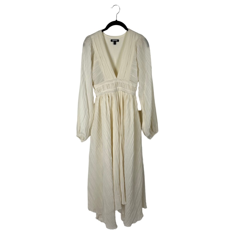 Cream Long Sleeve Dress – Size 00 Size 00