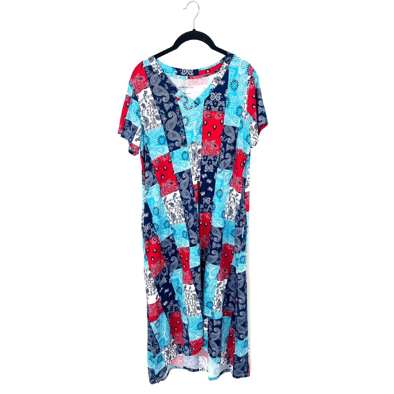 Paisley Print Dress – Size 10-12