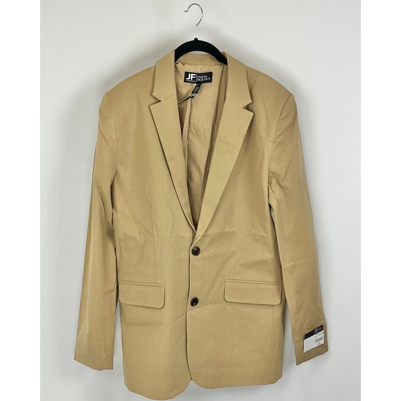 MENS Long Tan Blazer – Small, Medium, Large / Tall Small